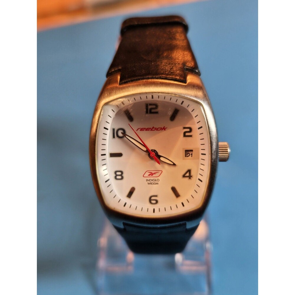 Reebok Indiglo Analog 28.5mm Women's Watch. 7.25". New Battery